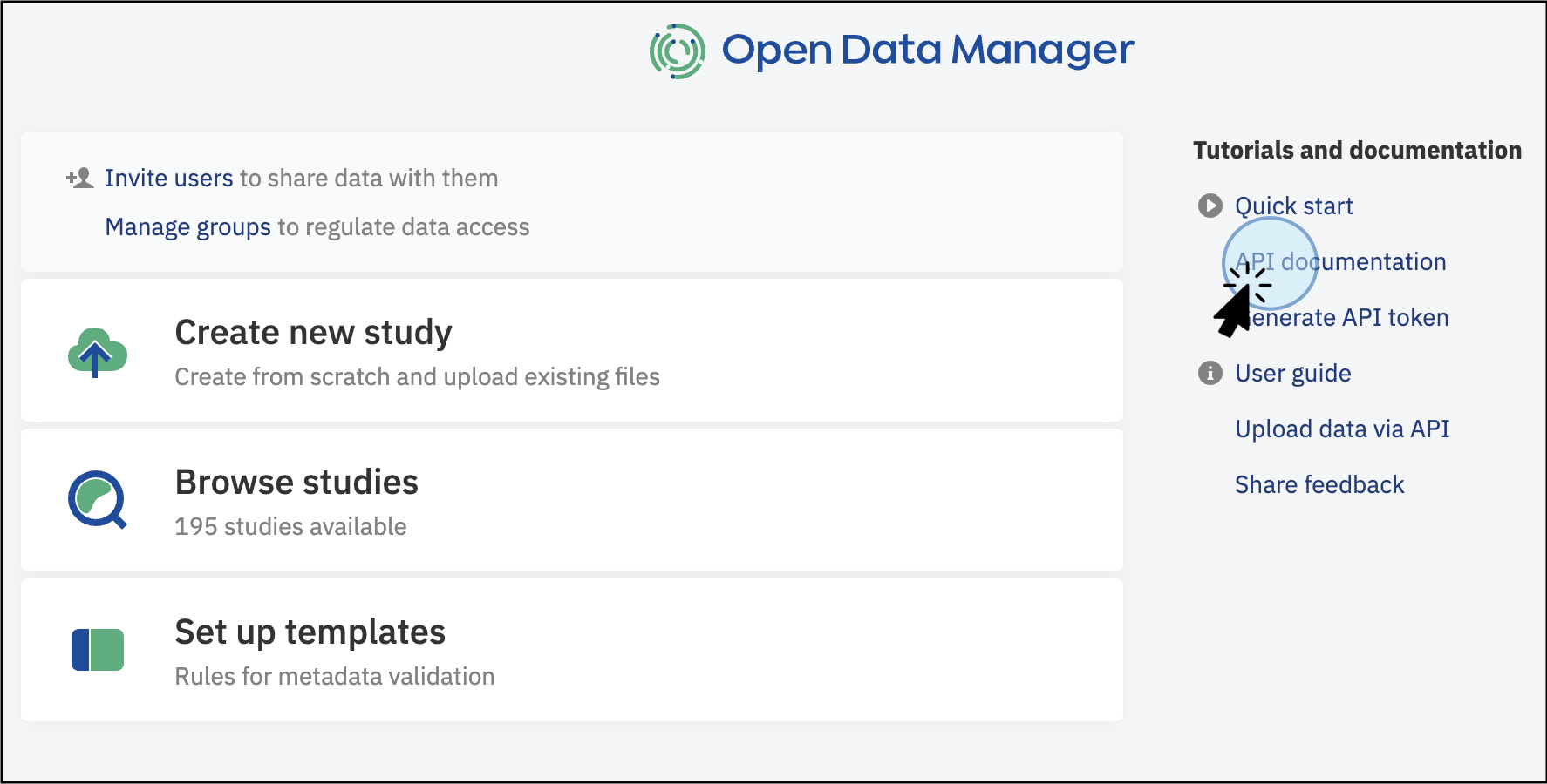 Data Consumer - User documentation